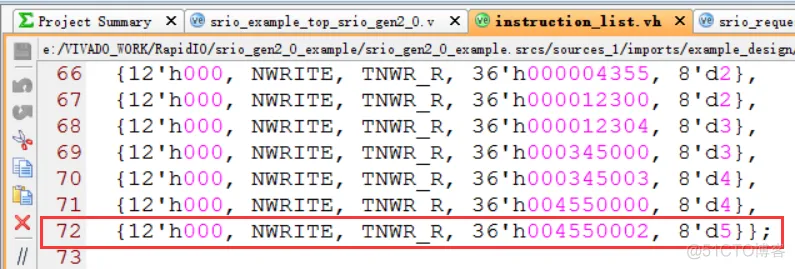 【SRIO】6、Xilinx RapidIO核仿真与包时序分析_数据_24